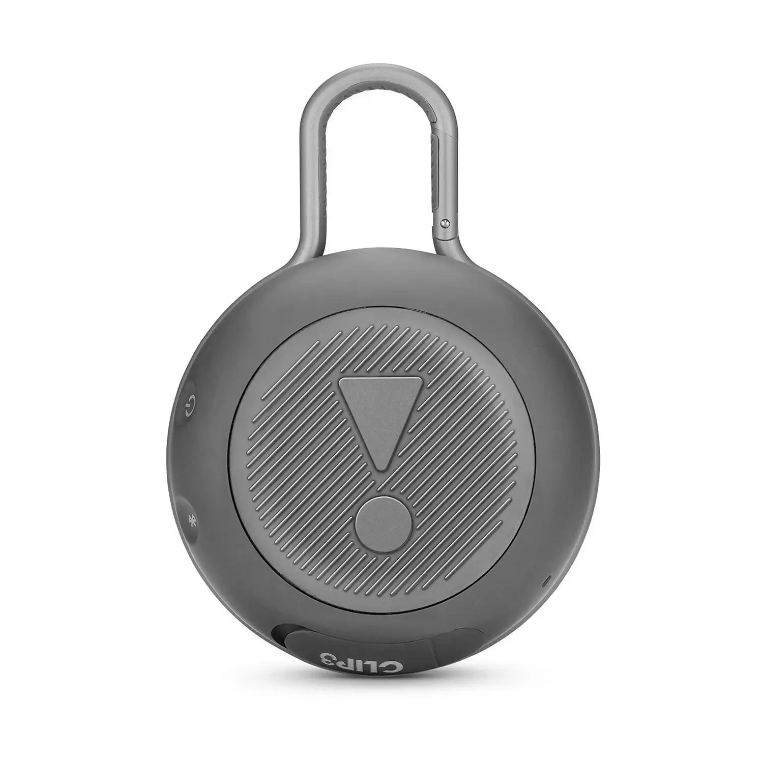 JBL Clip 3 Portable Bluetooth Speaker with Carabiner - Gray - Görsel 3